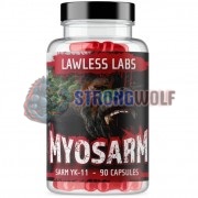 Myosarm [Миостатин] (5 мг x 90 капс), Lawless Labs