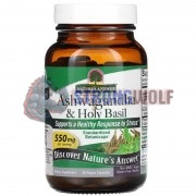 Ashwagandha [Ашваганда] (60 капс), Nature's Answer