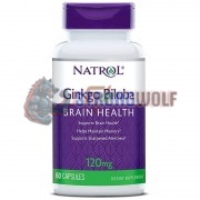 Ginkgo [Гинкго Билоба] (120 мг x 60 капс), Natrol