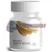 Lion's Mane [Львиная грива] (330 мг x 60 капс), Bioeureka