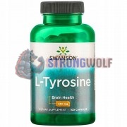 L-Tyrosine [Тирозин] (500 мг x 100 капс), Swanson