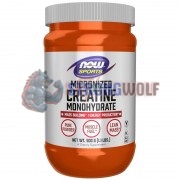 Micronized Creatine Monohydrate [Powder] (500 гр), NOW Sports
