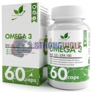 Omega-3 [DHA 120 x EPA 180] (60 шт по 1000 мг), NaturalSupp
