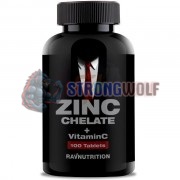 Zinc Chelate + Vitamin C (100 шт), Ravnutrition