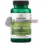 Wild Yam [Full Spectrum] (60 шт по 400 мг), Swanson