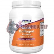 Multi Collagen [Types I, II & III] (454 гр: 35 порций), NOW Foods