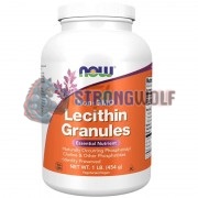 Lecithin Granules [Non-GMO] (454 гр), NOW Foods