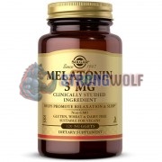 Melatonin (60 шт по 3 мг), Solgar