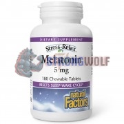 Melatonin (180 шт по 5 мг), Natural Factors