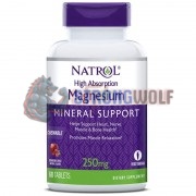 Magnesium [High Absorption] (60 шт по 125 мг), Natrol
