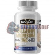 Calcium Magnesium Zinc D3 (90 шт), Maxler