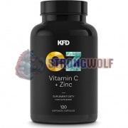 CZ [Vitamin C + Zinc] (120 шт), KFD Nutrition